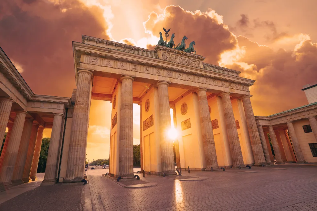 Brandenburská brána, Berlín, Nemecko