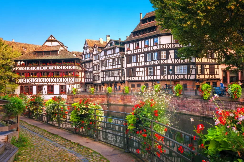 Štrasburg, historická časť Petite France, Francúzsko