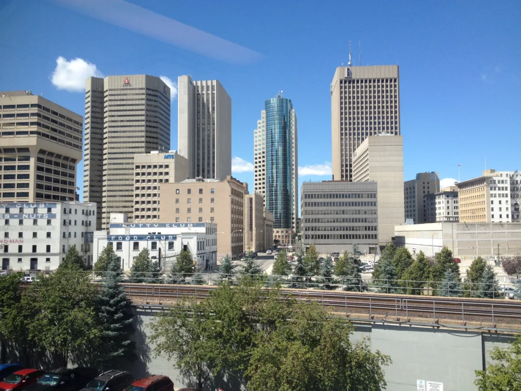 Centrum Winnipegu, Kanada