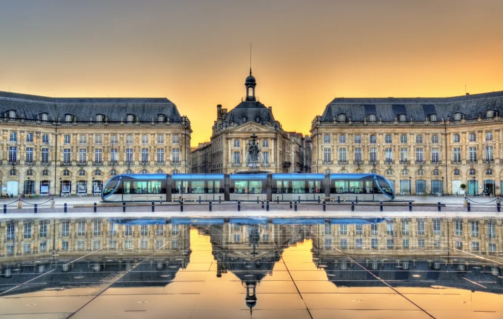 Bordeaux, Place de la Bourse, Francúzsko