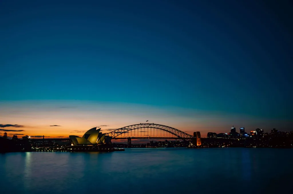 Západ slnka v Sydney