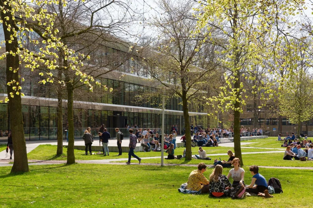 Areál univerzity Radboud University, Holandsko