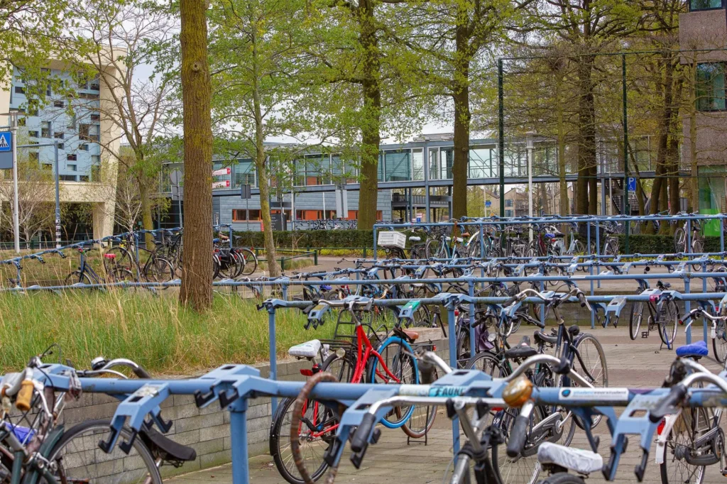 Vstupná hala univerzity Radboud University, Holandsko