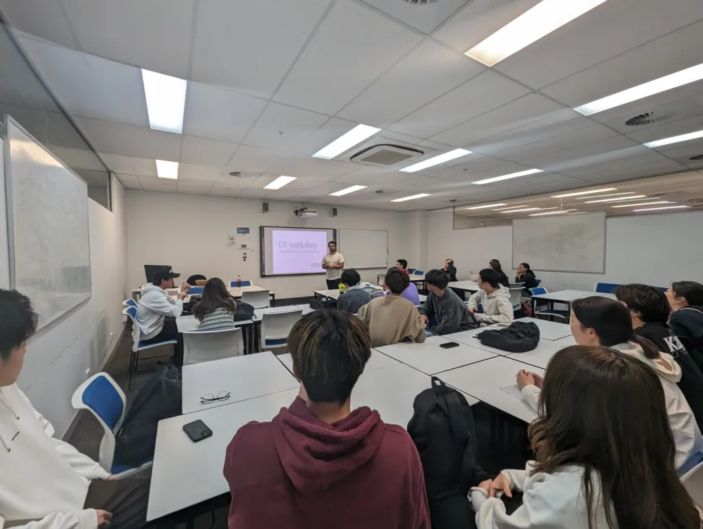 CV workshop v ELSIS Sydney